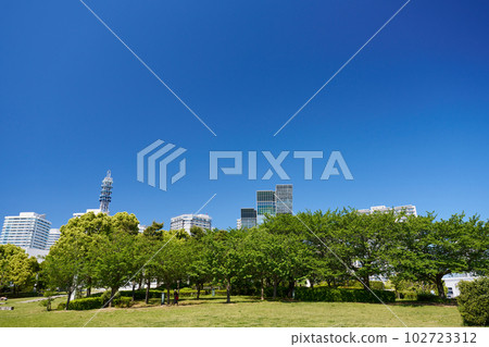橫濱灣區臨港公園及周邊風景 102723312