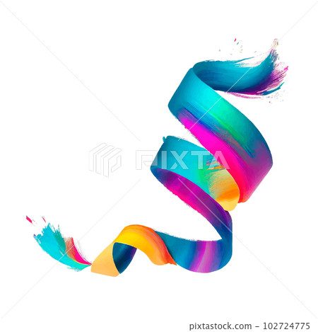 Colorful watercolor hand drawn paper texture torn splatter banner. Wet brush painted spots and strokes abstract vector illustration. Colorful watercolor hand drawn paper texture torn splatter banner. Wet brush painted spots and strokes abstract vector illustration. 102724775