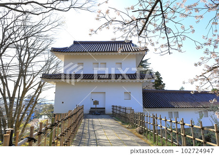 福島縣會津若松市敦賀城的干米砲塔 102724947