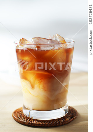 Ice milk tea 102726481