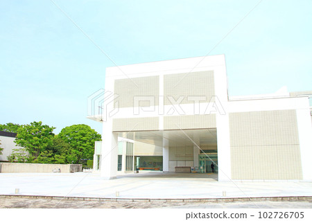 岐阜市風景、岐阜縣立圖書館 102726705