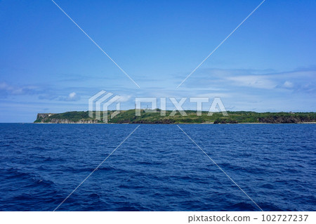 Aguni Island View from the boat Aguni Island View from the boat 102727237