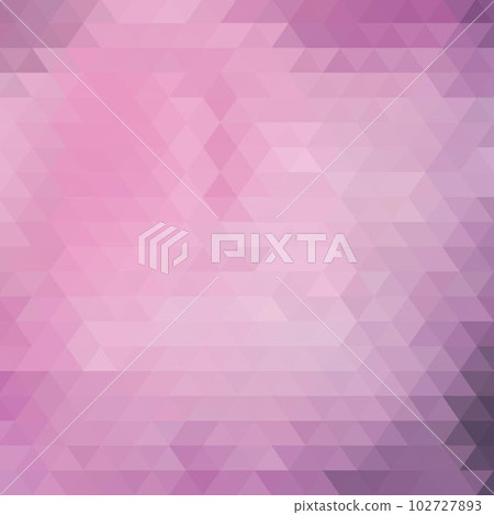 Light Pink polygonal illustration, which consist of triangles. Triangular pattern for your business design. Geometric background in Origami style with gradient. eps 10 102727893