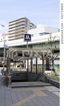 Osaka Metro千日前線櫻川站4號出口 Osaka Metro千日前線櫻川站4號出口 102728669