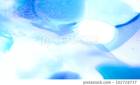 A watercolor abstract background image reminiscent of refreshing water. With copy space. A watercolor abstract background image reminiscent of refreshing water. With copy space. 102728737