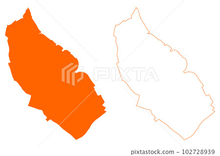 Simpelveld municipality (Kingdom of the Netherlands, Holland, Limburg province) map vector illustration, scribble sketch Zumpelveld map Simpelveld municipality (Kingdom of the Netherlands, Holland, Limburg province) map vector illustration, scribble sketch Zumpelveld map 102728939