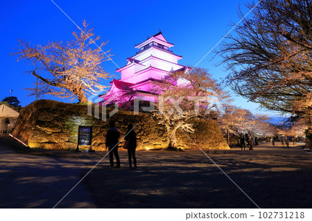 鶴城公園燈飾 福島縣會津若松市 鶴城公園燈飾 福島縣會津若松市 102731218