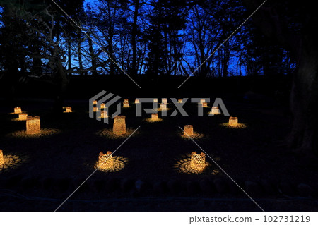 鶴城公園燈飾 福島縣會津若松市 鶴城公園燈飾 福島縣會津若松市 102731219