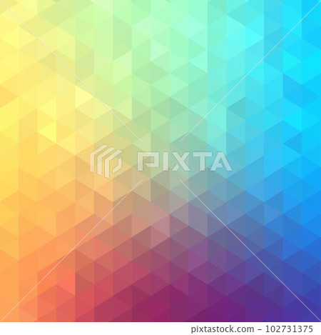 color polygonal illustration, which consist of triangles. Triangular design for your business. Geometric background in Origami style with gradient. eps 10 color polygonal illustration, which consist of triangles. Triangular design for your business. Geometric background in Origami style with gradient. eps 10 102731375