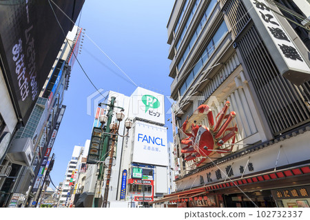 Scenery of Dotonbori, Chuo-ku, Osaka 102732337