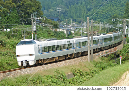 北陸本線 Isurugi-Kurikara JR West Series 683 S02 formation (Kanazawa) Shirasagi 北陸本線 Isurugi-Kurikara JR West Series 683 S02 formation (Kanazawa) Shirasagi 102733015