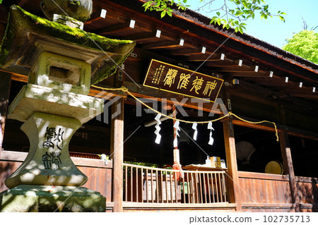 Kubo Hachiman Shrine Worship Hall Yamanashi City, Yamanashi Prefecture 102735713