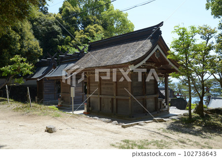滋賀縣高島市三社宇川內久白須神社外空 102738643