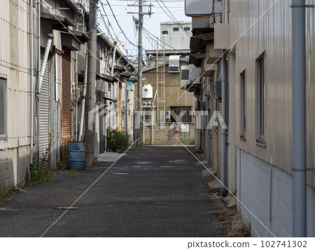 工廠林立的市區風景 102741302