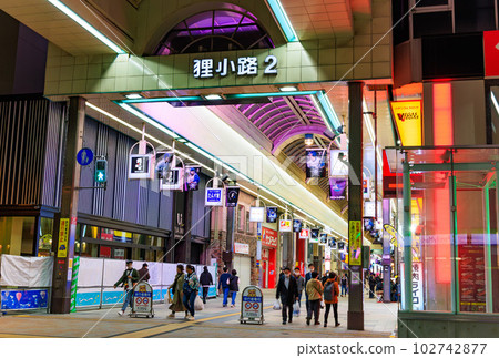 北海道札幌市狸小路商店街 北海道札幌市狸小路商店街 102742877