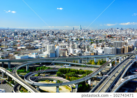 《大阪府》城市交通網東大阪交界處 《大阪府》城市交通網東大阪交界處 102743471