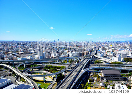 《大阪府》城市交通網東大阪交界處 《大阪府》城市交通網東大阪交界處 102744109