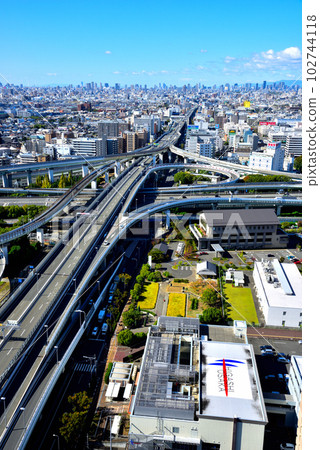 《大阪府》城市交通網東大阪交界處 102744118