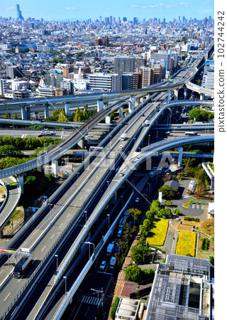 《大阪府》城市交通網東大阪交界處 102744242