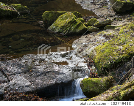Fukaya Ryuchin Valley in Uda City, Nara Prefecture Fukaya Ryuchin Valley in Uda City, Nara Prefecture 102749418