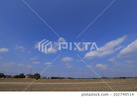 Blue sky and white clouds Blue sky and white clouds 102749514