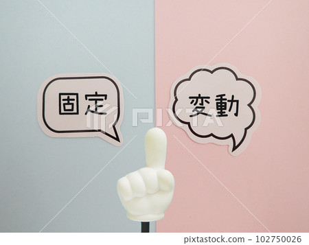 對話泡泡中的固定字符和可變字符 中間的指點桿 102750026