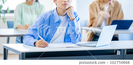 大學生課堂風光 102750666