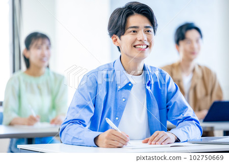 大學生課堂風光 102750669