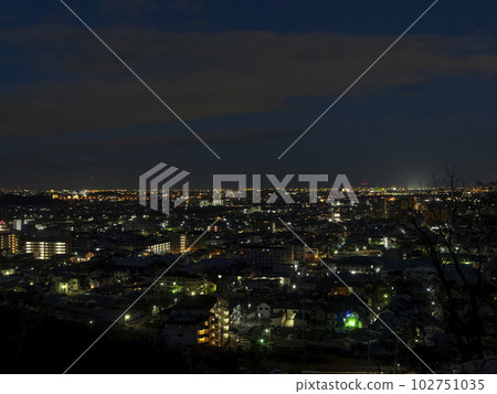 從山上看到的城市夜景 102751035