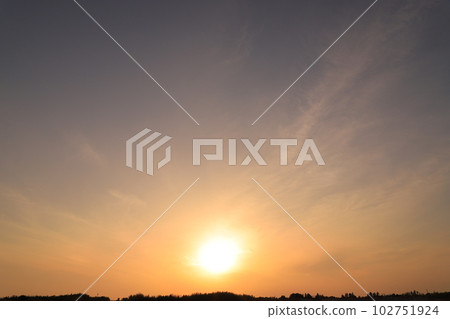 Sunset sky Sunset sky 102751924