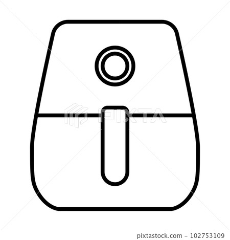 cooking air fryer appliance icon vector for graphic design, logo, website, social media, mobile app, UI illustration 102753109