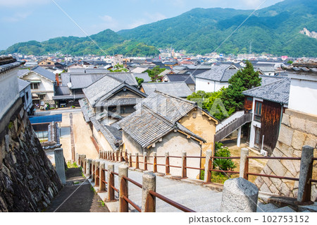 竹原的街景（來自西芳寺） 102753152