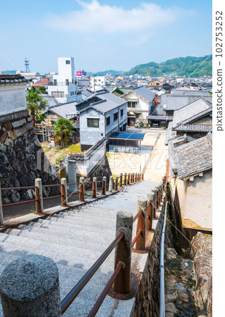 竹原的街景（來自西芳寺） 102753252