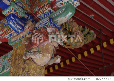 Worship hall of Takiyama Toshogu Shrine Worship hall of Takiyama Toshogu Shrine 102753578