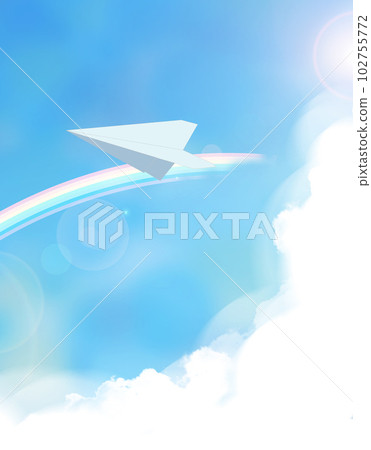 白紙飛機飛過彩虹 102755772
