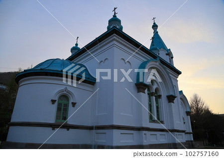 函館正教會的日落 102757160