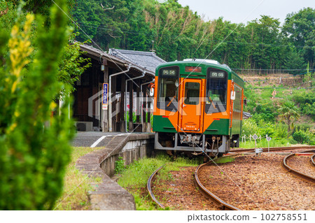 Ichinomiya, Mori-machi, Shuchi-gun, Shizuoka Prefecture Tenryu Hamanako Railway and scenery along the line Ichinomiya, Mori-machi, Shuchi-gun, Shizuoka Prefecture Tenryu Hamanako Railway and scenery along the line 102758551