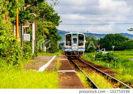 Hosoya, Kakegawa City, Shizuoka Prefecture Tenryu Hamanako Railway and scenery along the line Hosoya, Kakegawa City, Shizuoka Prefecture Tenryu Hamanako Railway and scenery along the line 102758596