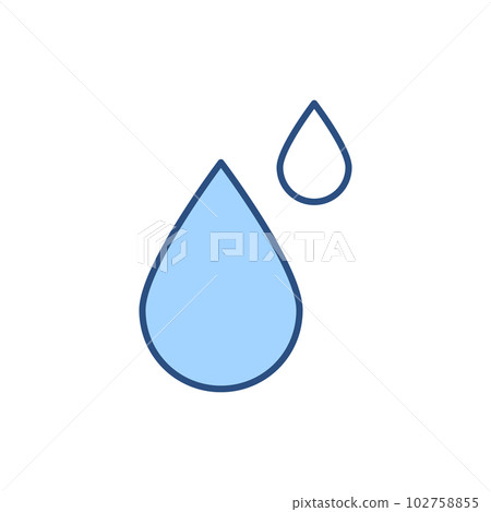 Drop Vector Icon Drop Vector Icon 102758855