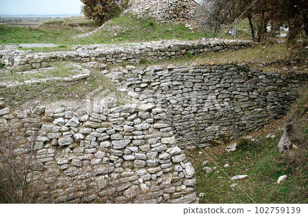 Ruins of Troy, Turkey Ruins of Troy, Turkey 102759139