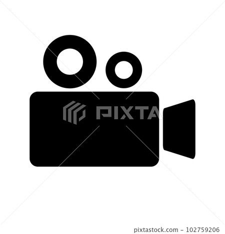 Film camera icon. film reel. vector. Film camera icon. film reel. vector. 102759206