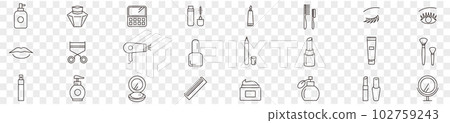 Beauty, makeup, cosmetics, icons 102759243