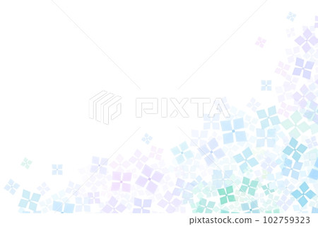blue hydrangea flower frame background blue hydrangea flower frame background 102759323