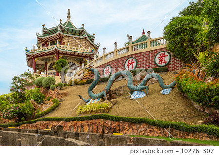 Cebu Taoist Temple in Beverly Hills Subdivision of Cebu, Philippines. Translation 102761307
