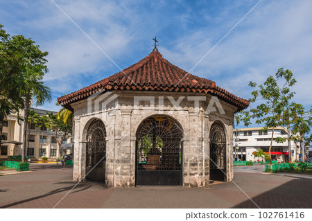 Magellan Cross Pavilion on Plaza Sugbo in cebu city, philippines 102761416
