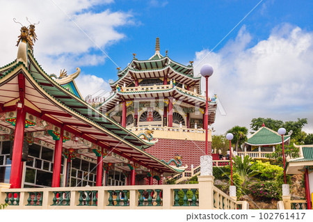 Cebu Taoist Temple in Beverly Hills Subdivision of Cebu, Philippines. Translation 102761417