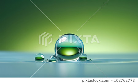 Abstract Natural Background with Dew Drops Closeup Abstract Natural Background with Dew Drops Closeup 102762778