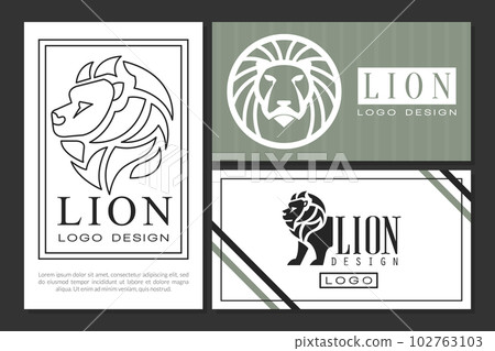 Lion Logo or Logotype Design Graphic Branding Products Vector Template Lion Logo or Logotype Design Graphic Branding Products Vector Template 102763103