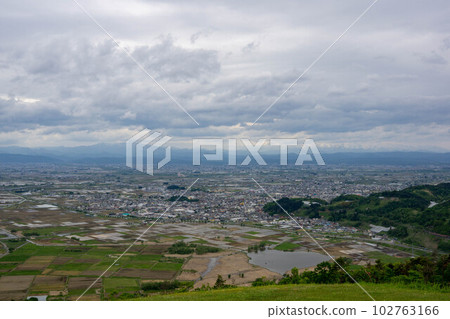 Akayu city from Nanyo Sky Park Akayu city from Nanyo Sky Park 102763166