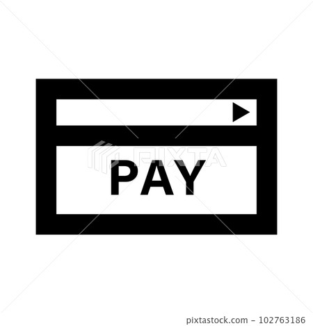 Card payment icon. card payment method. vector. 102763186